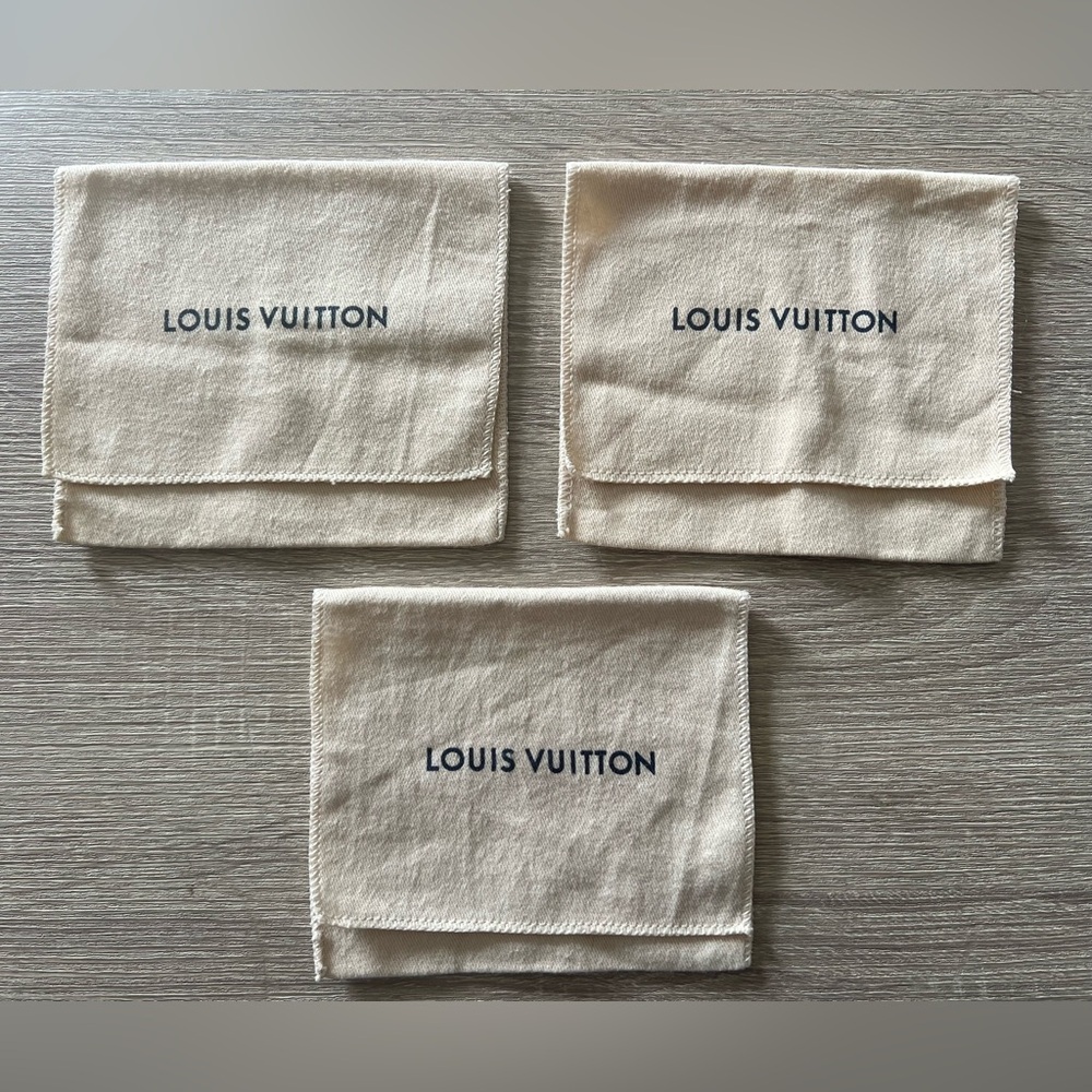 3,Louis Vuitton Small Dust Bags